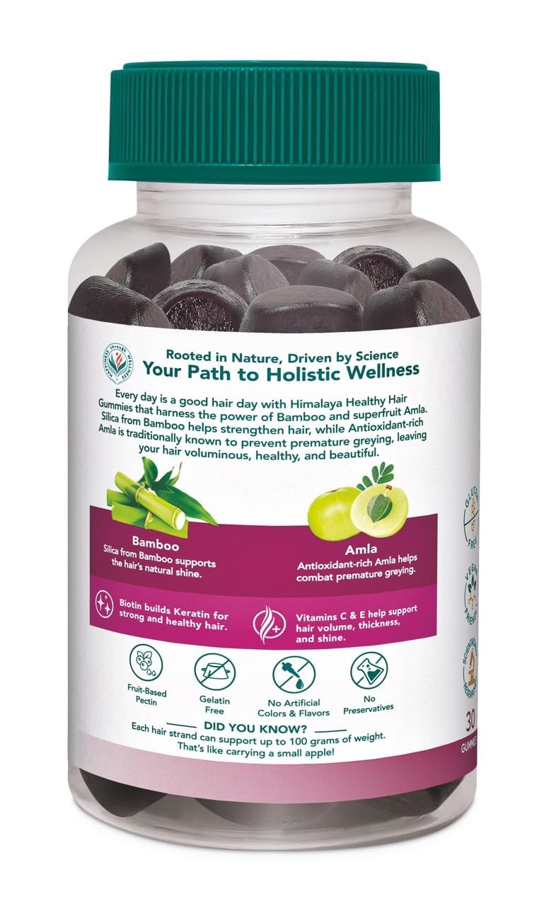 Himalaya Herbals Healthy Hair Gummies - 30 gummies