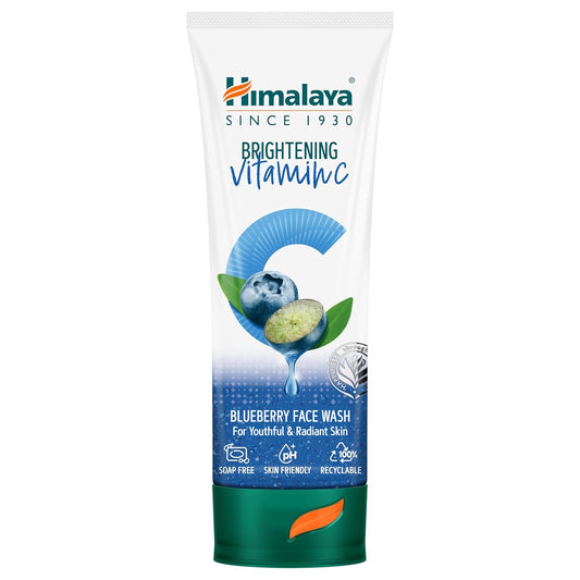 Himalaya Herbals Brightening Vitamin C Blueberry Face Wash - 50 ml