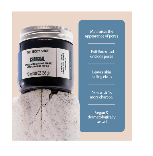 The Body Shop Himalayan Charcoal Purifying Glow Mask, 75ml