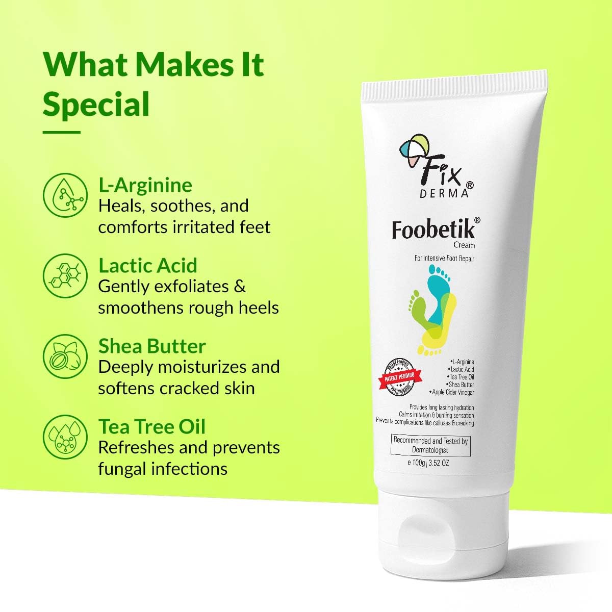 Fixderma Foobetik Foot Cream - 100 gm