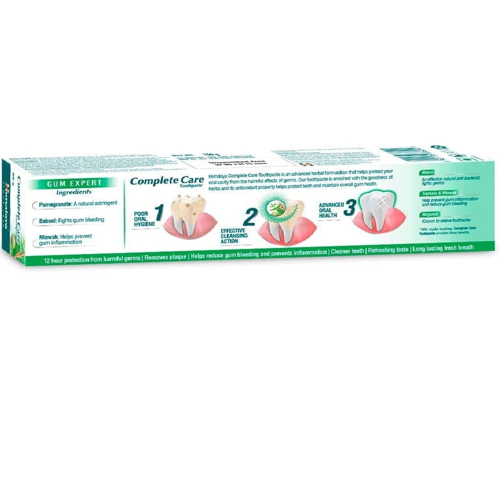 Himalaya Complete Care Herbal Toothpaste (80g) – Advanced Plaque Removal & Gum Protection