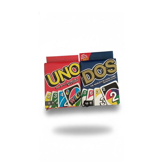 UNO Wild & UNO DOS Card Game Combo  Play with Friend & Family