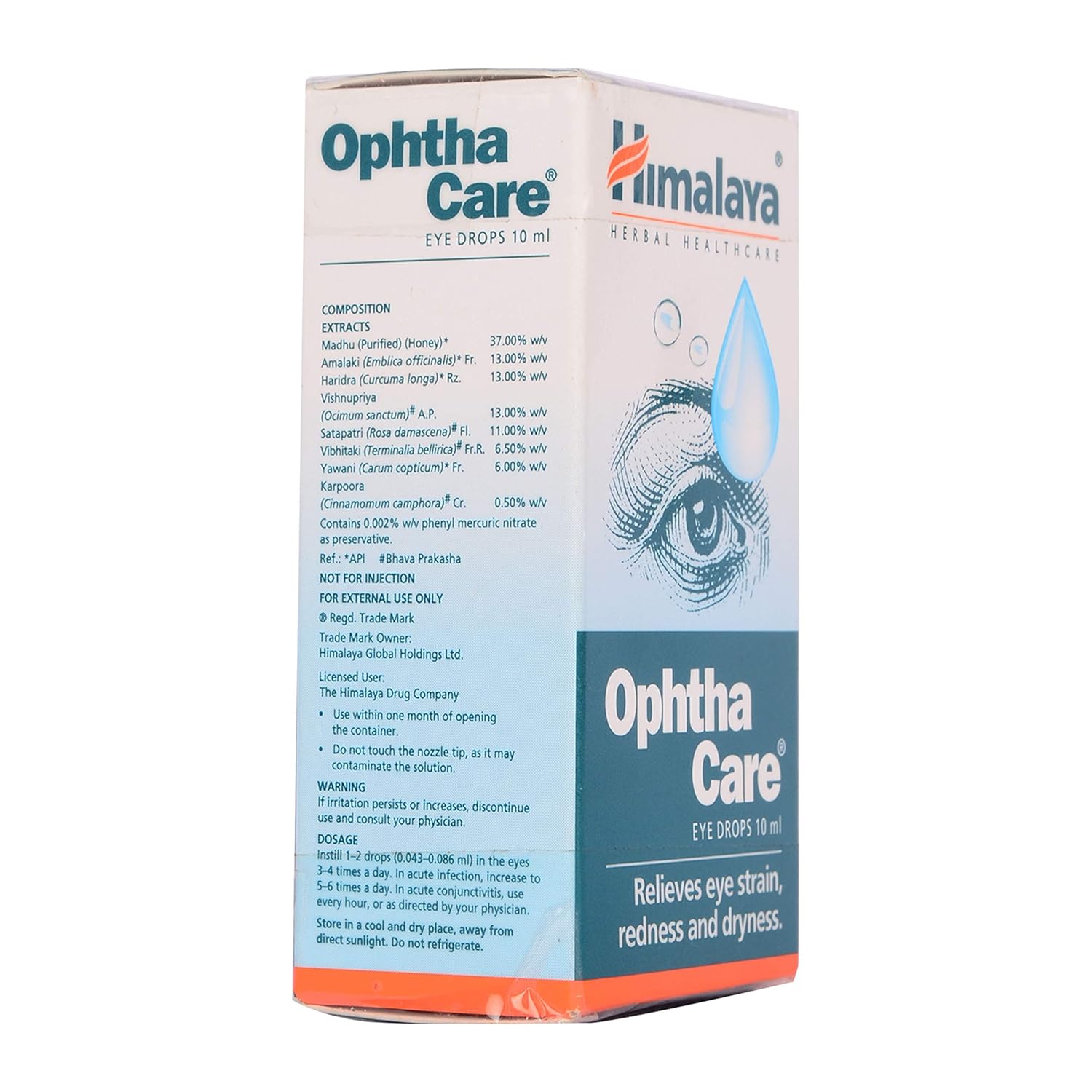 Himalaya Ophthacare Eye Drops  - 10 ml