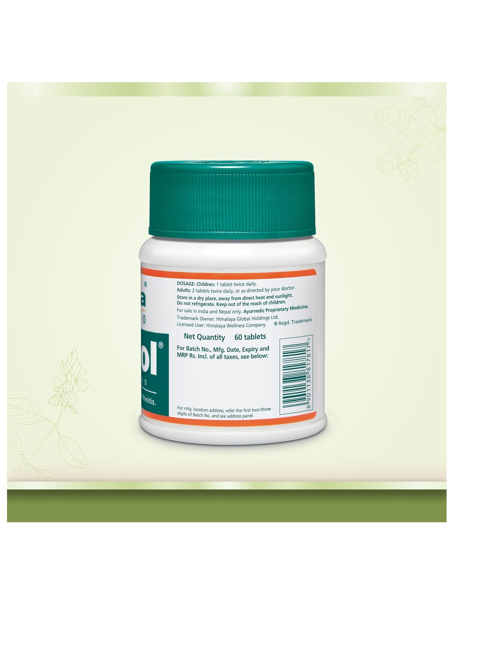 Himalaya Bresol Tablets (60 Count)