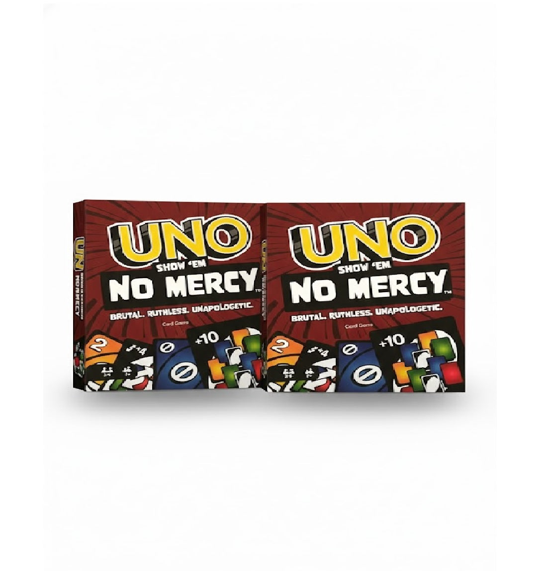 UNO No Mercy Card Game Combo (Pack of 2)