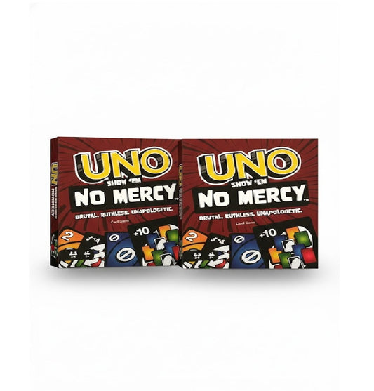 UNO No Mercy Card Game Combo (Pack of 2)