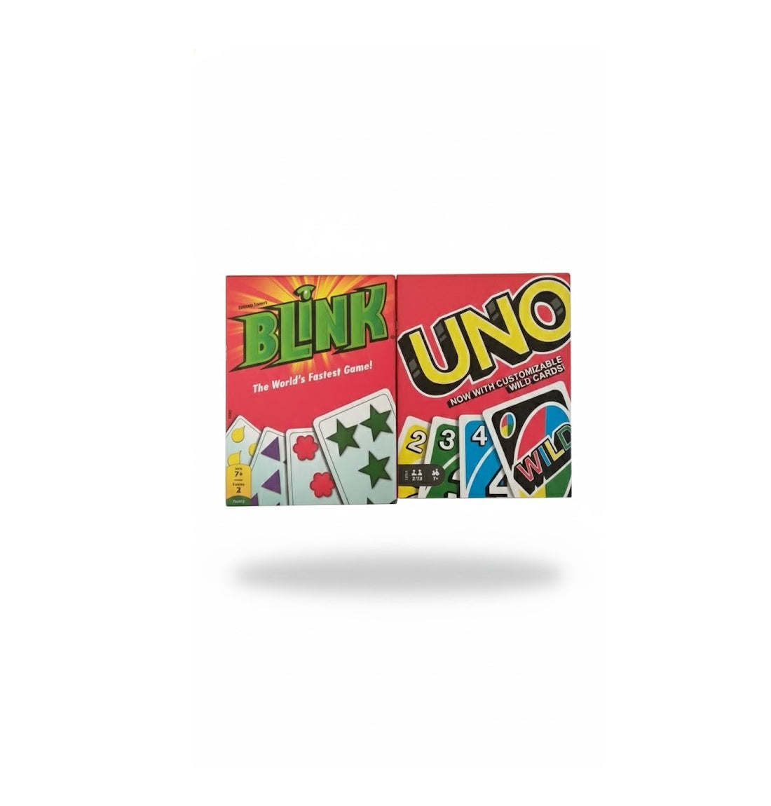 UNO Blink with UNO Wild Card Game Combo Play with Friend & Family