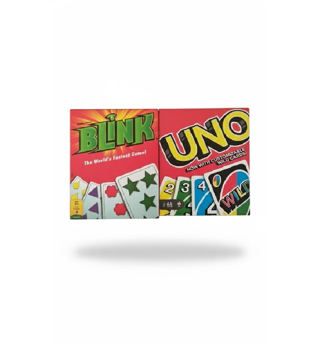 UNO Blink with UNO Wild Card Game Combo