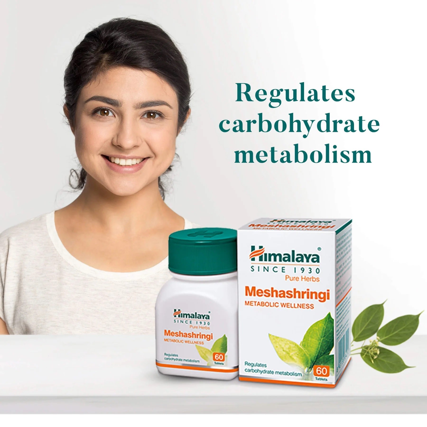 Himalaya Herbals - Meshashringi Tablets - Pack of 1 - 60 tabs