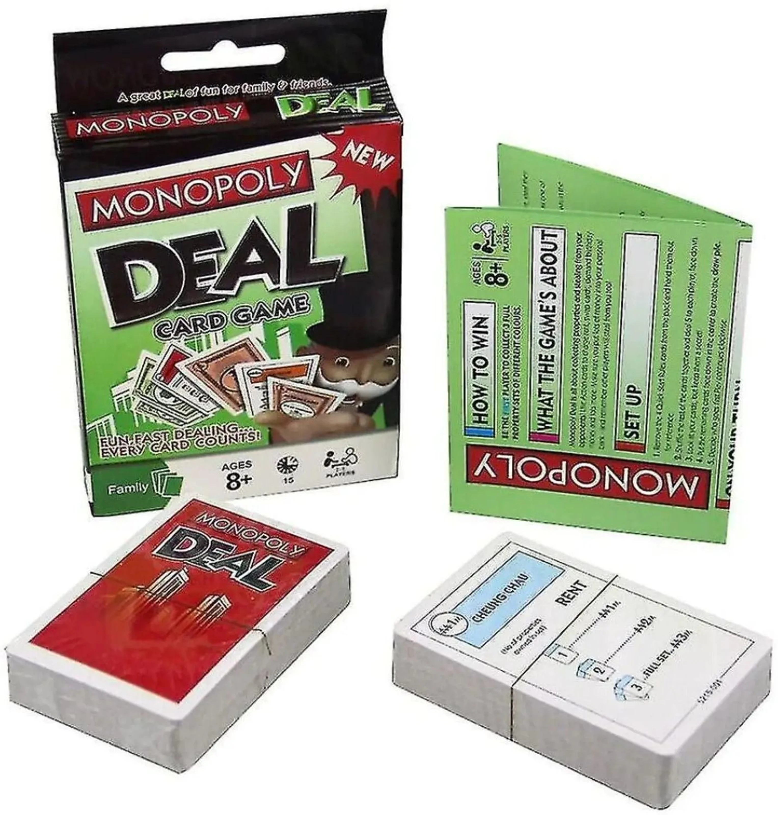 UNO Monopoly Deal Card Game