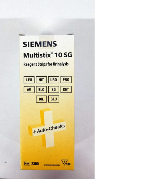 Multistix 10 SG Urine Reagent Strip - Box of 100