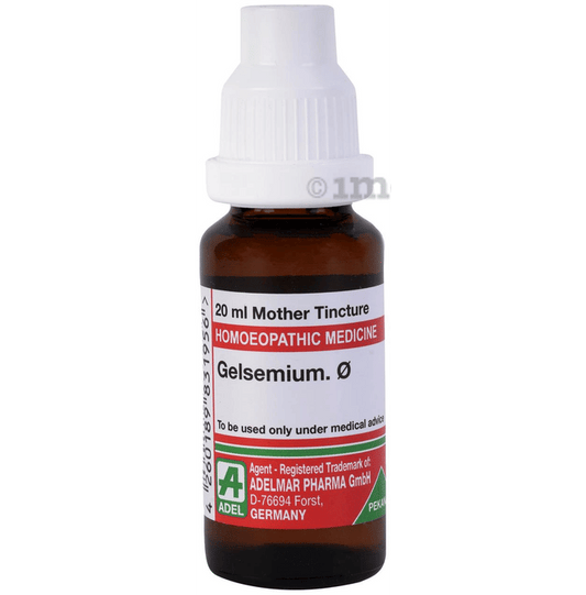 Adel Homeopathy Gelsemium Mother Tincture Q - 20 ml