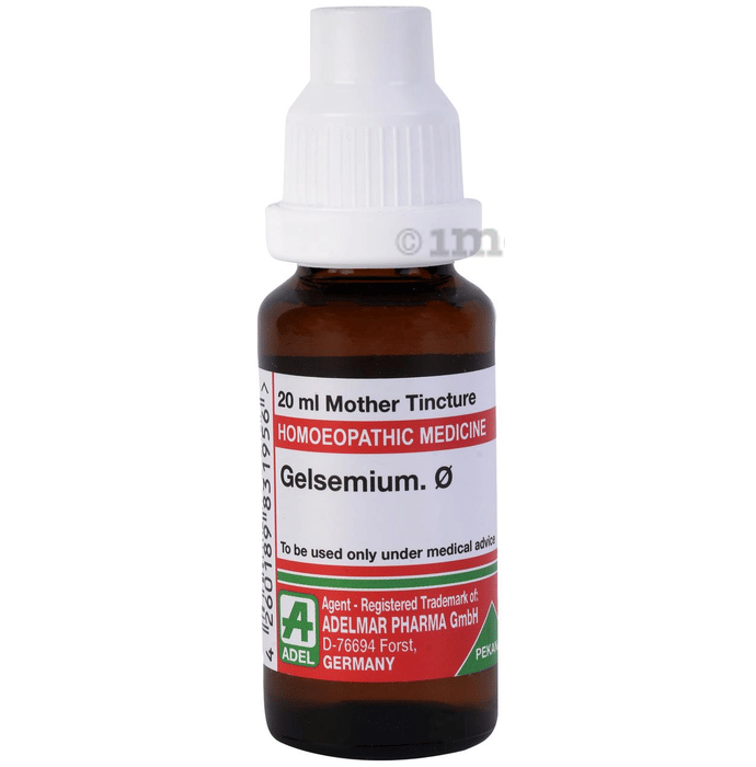 Adel Homeopathy Gelsemium Mother Tincture Q - 20 ml