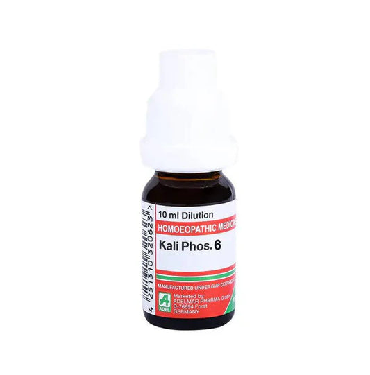 Adel Homeopathy Kali Phos Dilution - 10 ml - 6 CH