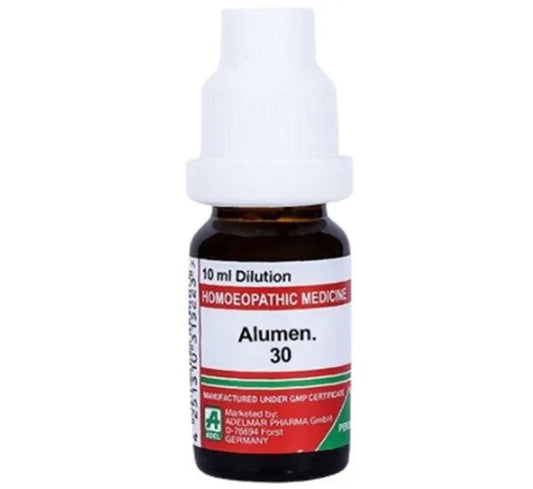 Adel Homeopathy Alumen Dilution - 30 CH - 10 ml
