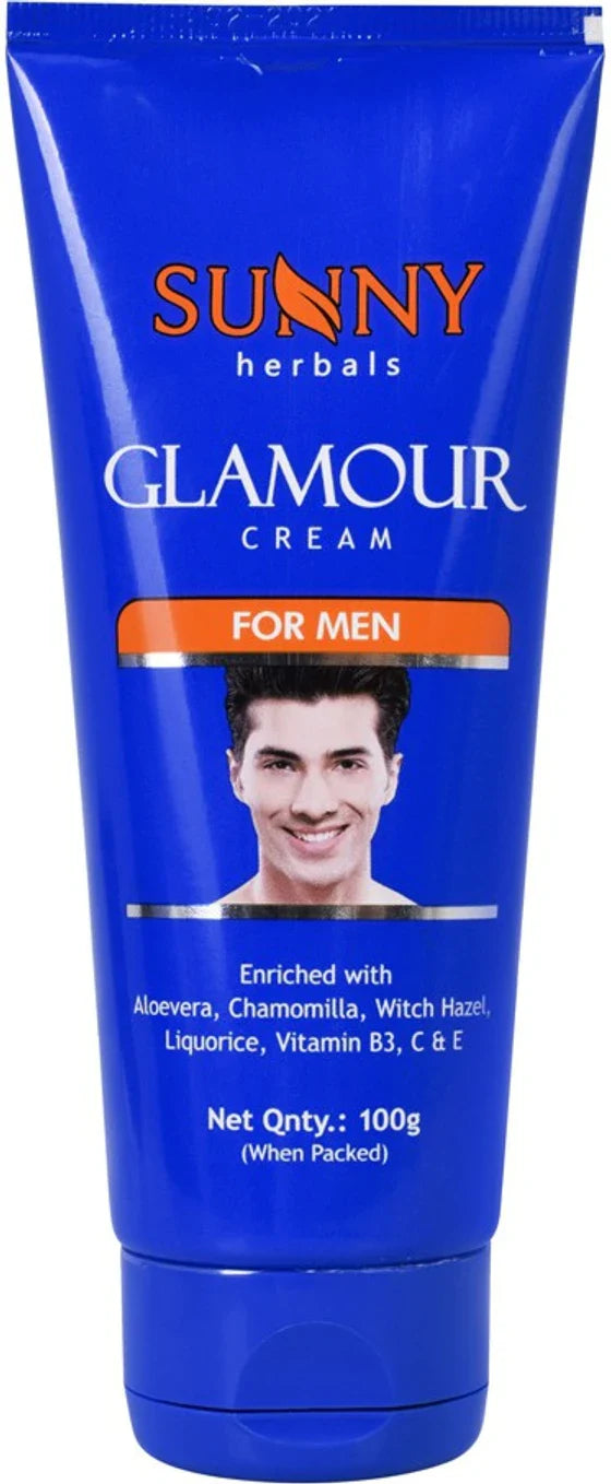 Bakson's Sunny Herbals Glamour Cream For Men - 100 gm