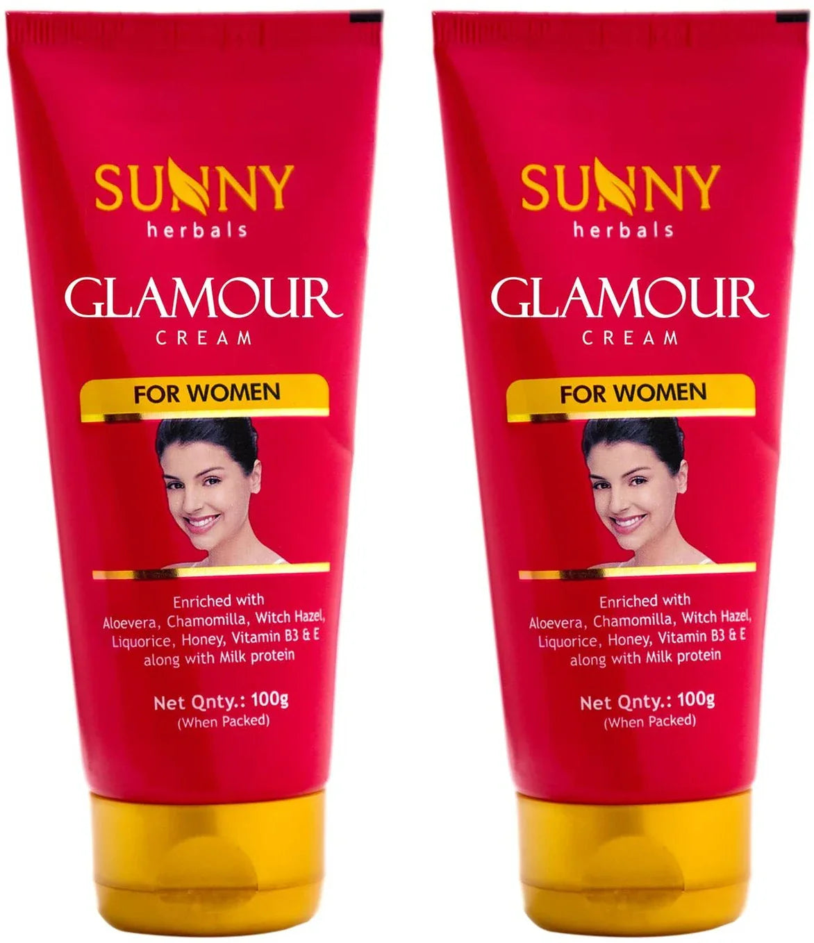 Bakson's Sunny Herbals Glamour Cream For Women - 100 gm