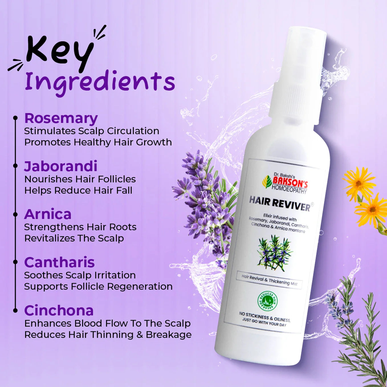 Bakson's Hair Reviver - 100 ml