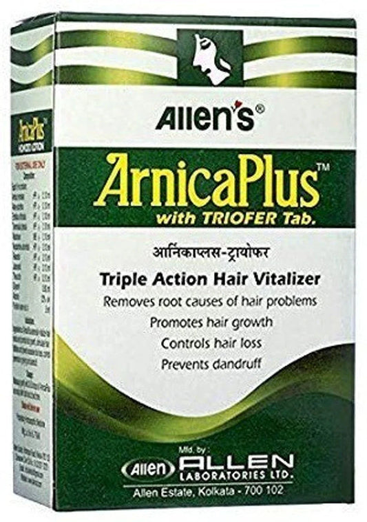 Allens Arnica Plus With Triofer Tablets - 100 ml + 50 tabs