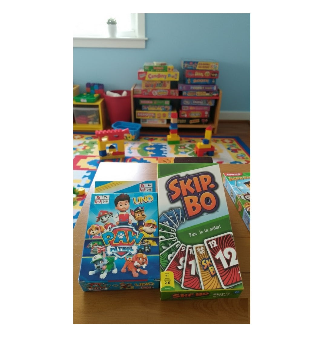 UNO Skip Bo and UNO Paw Petrol  Combo of Two Card Game