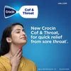 Crocin Cof & Throat Orange Lozenges, 10 Count