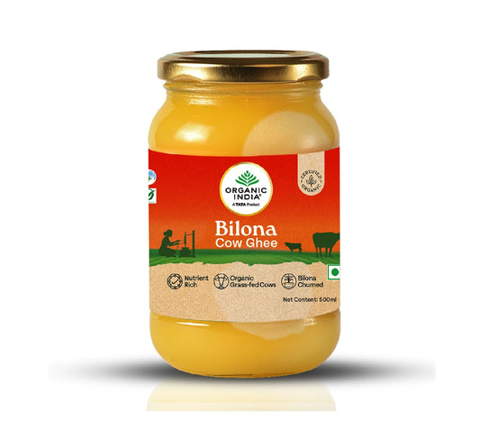 ORGANIC INDIA Bilona Cow Ghee 500ml