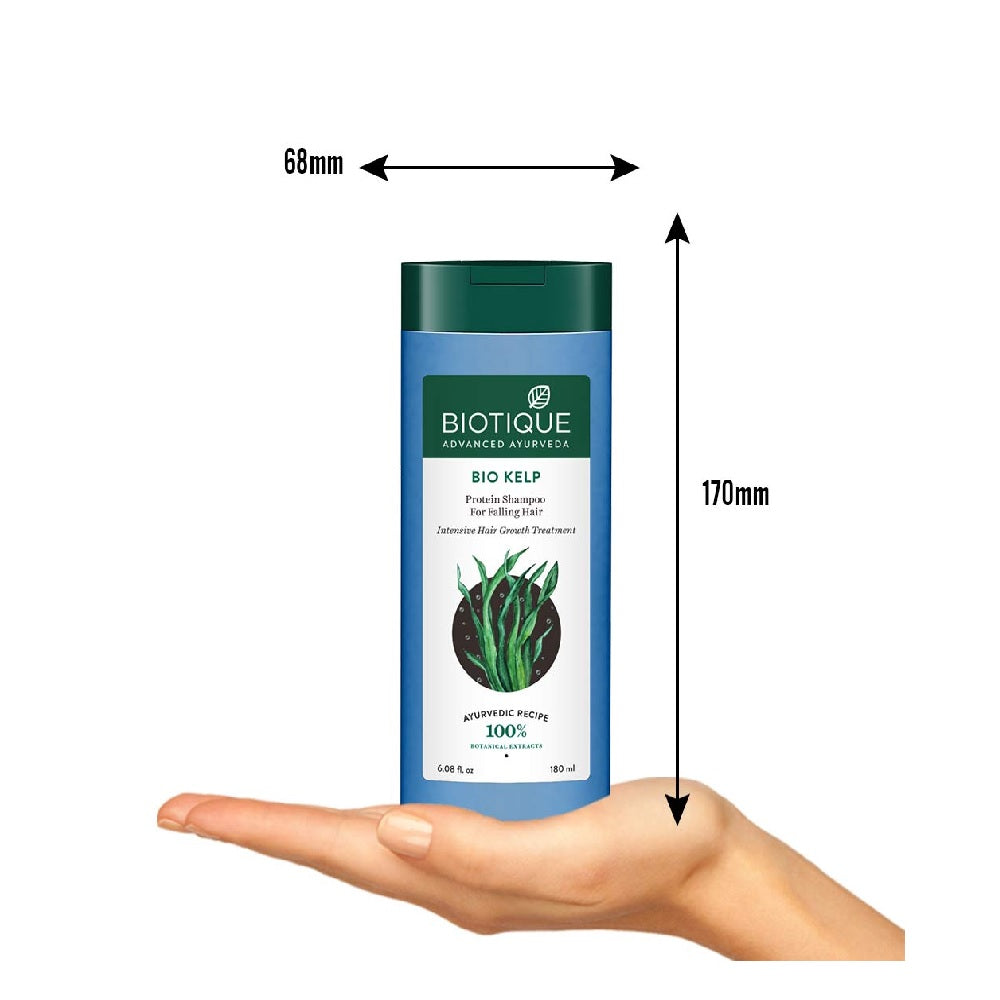 Biotique Bio Kelp Protein Shampoo For Falling Hair - 180 ml