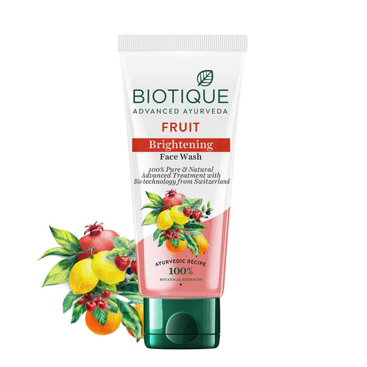 Biotique Advanced Ayurveda Fruit Brightening Face Wash - 100 ml