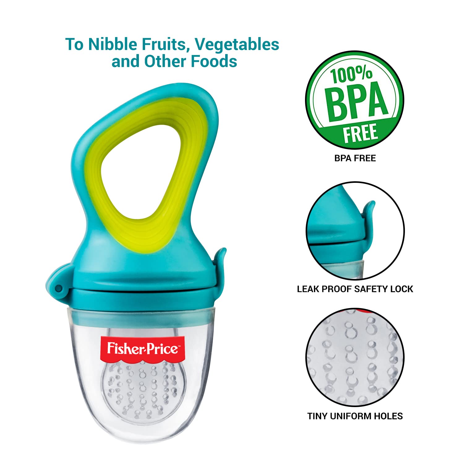 Fisher-Price Ultra Care Food Nibbler With Extra Mesh