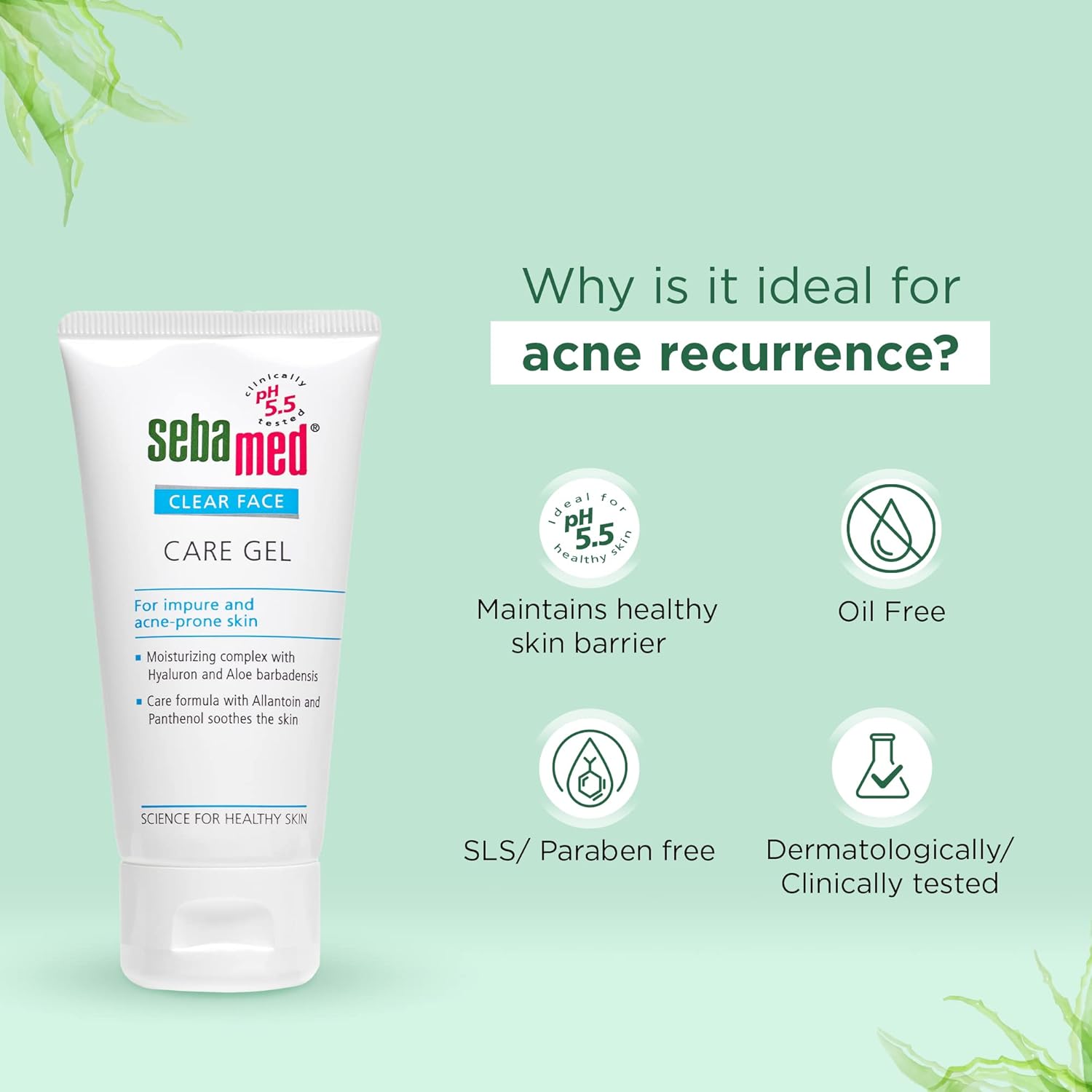 Sebamed Clear Face Care Gel 50 ml
