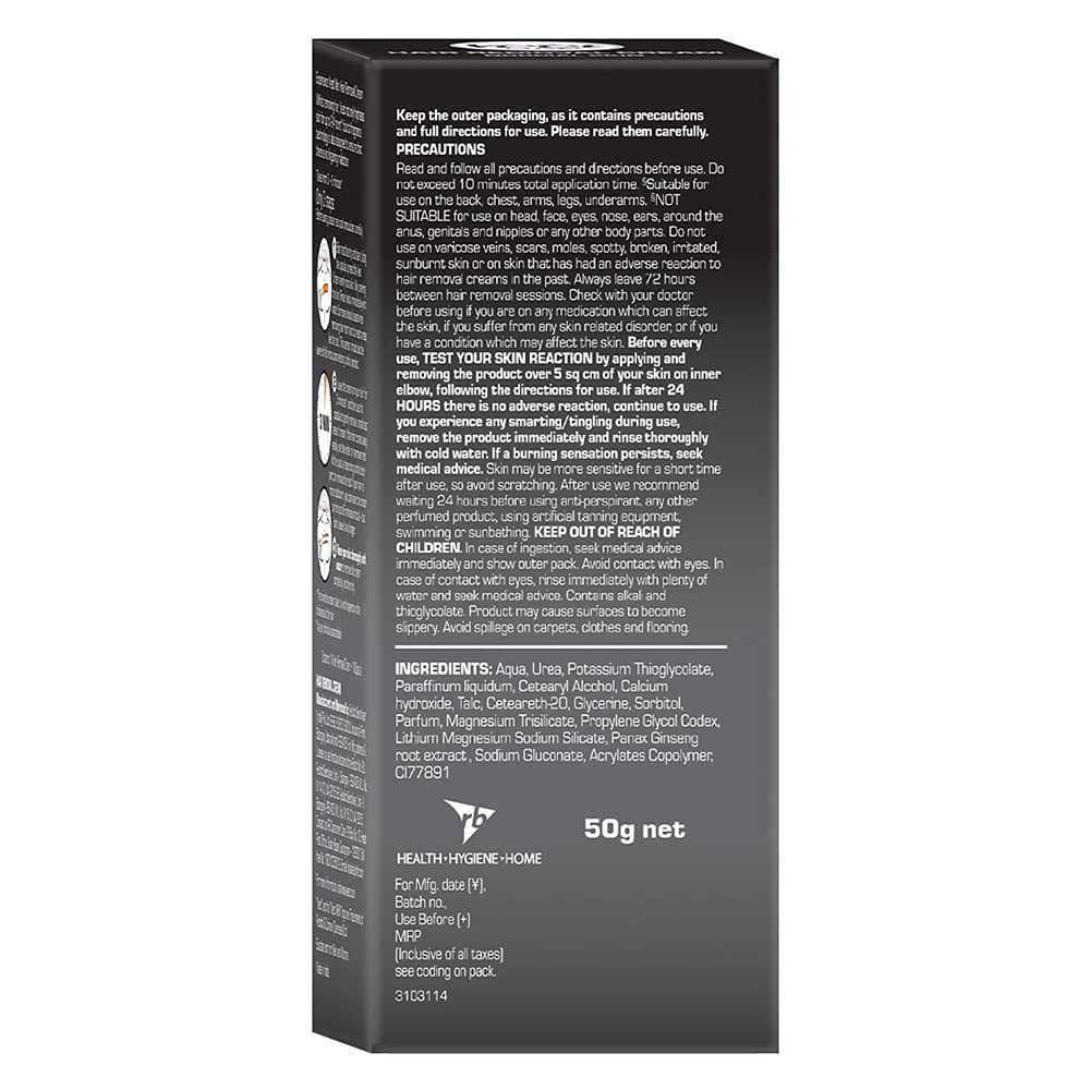 Veet Hair Removal Cream for Men, Sensitive Skin - 50g
