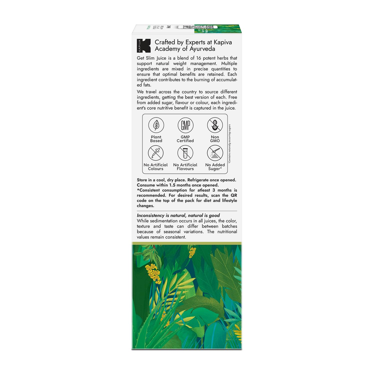 Kapiva Ayurveda Get Slim Juice - 1 L