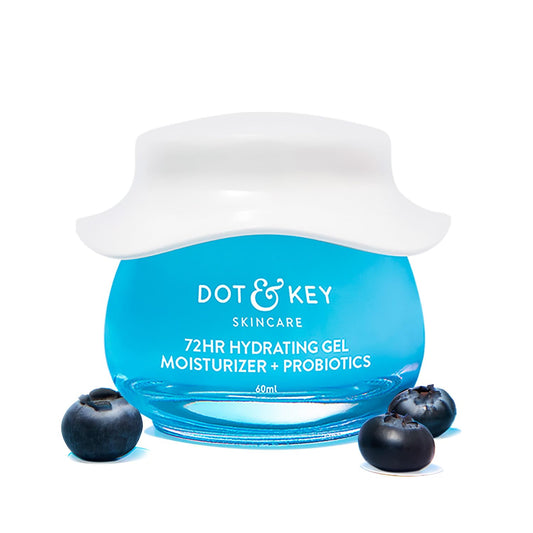 DOT & KEY 72Hr Hydrating Gel + Probiotics Moisturizer For Face With Hyaluronic Acid - 60 ml