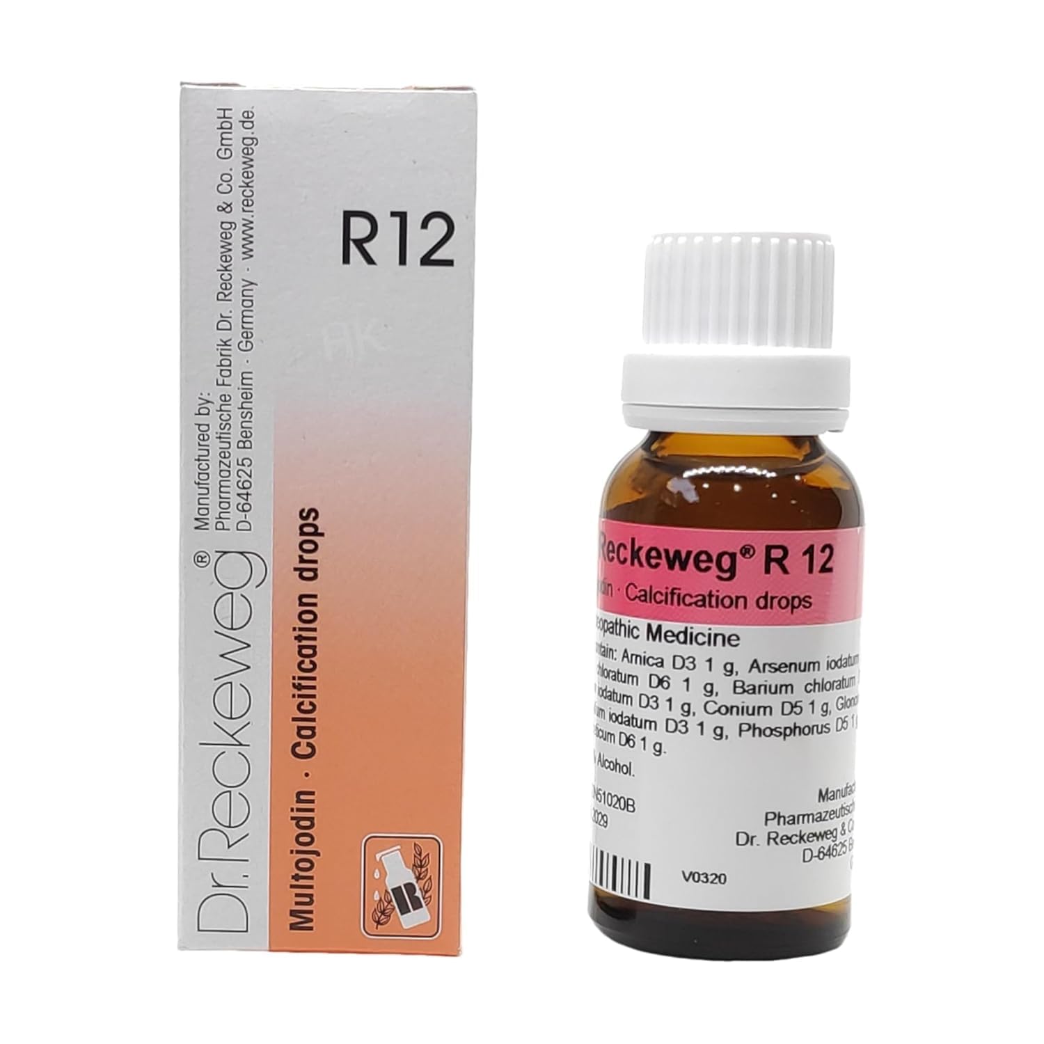Dr. Reckeweg R12 Calcification Drops - 22 ml