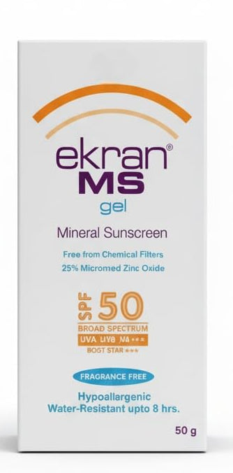 KLM Ekran MS Mineral Sunscreen Gel SPF50 - 50 gm
