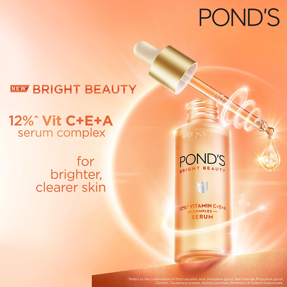 Ponds Bright Beauty 12% Vit C+E+A Serum - 14 ml