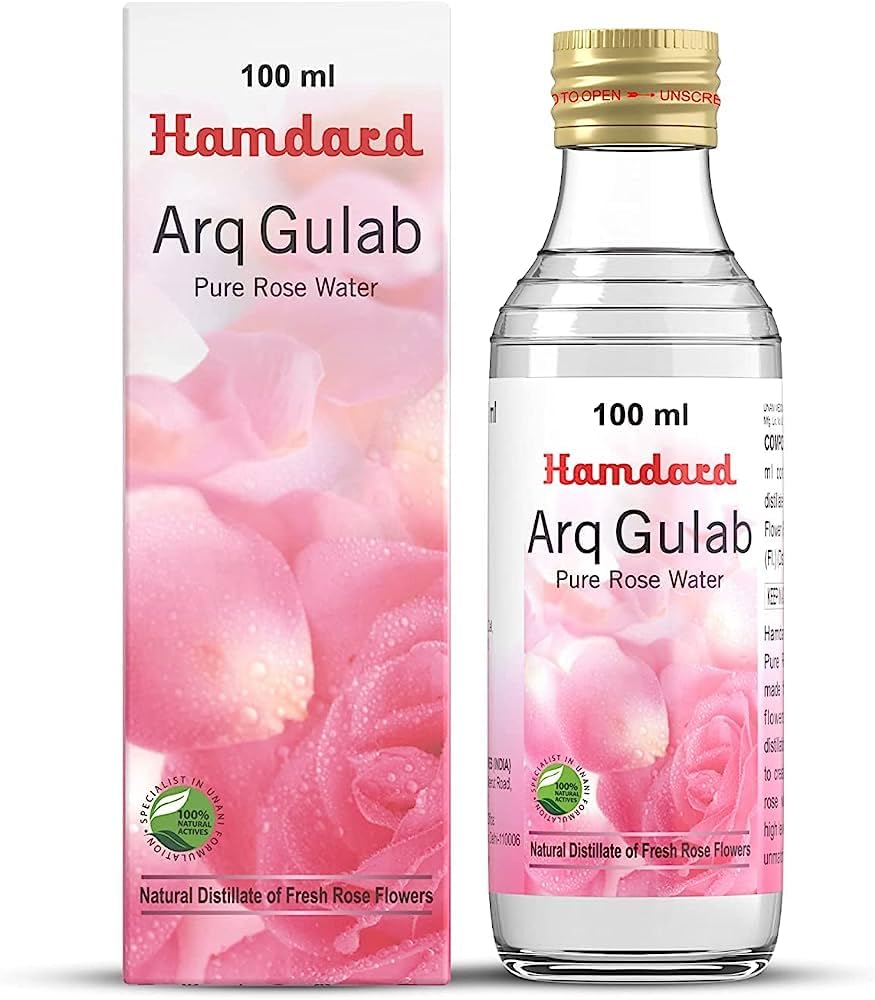 Hamdard Arq Gulab Pure Rose Water - 100 ml