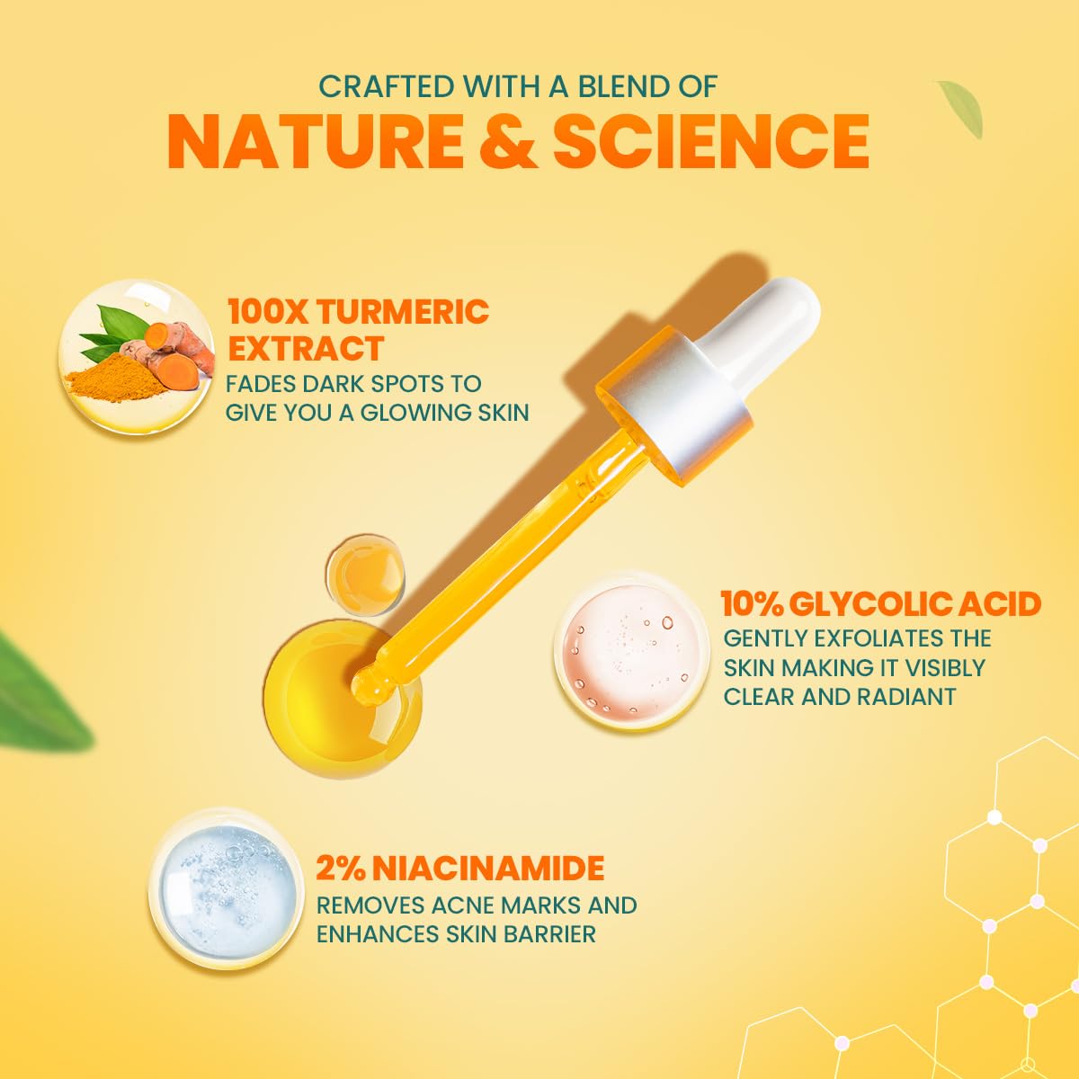 Himalaya Dark Spot Clearing Turmeric Face Serum for glowing skin