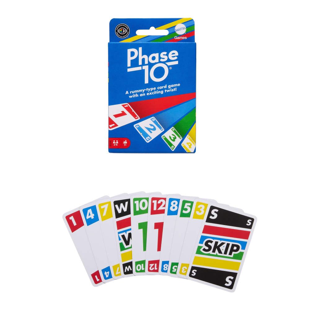 UNO Phase 10 Card Game