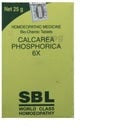 SBL Homeopathy Calcarea Phosphorica Biochemic Tablets - 6X - 25 gm