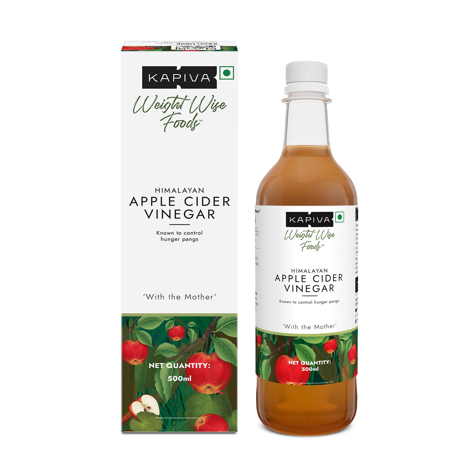 Kapiva Ayurveda Organic Apple Cider Vinegar - 500 ml