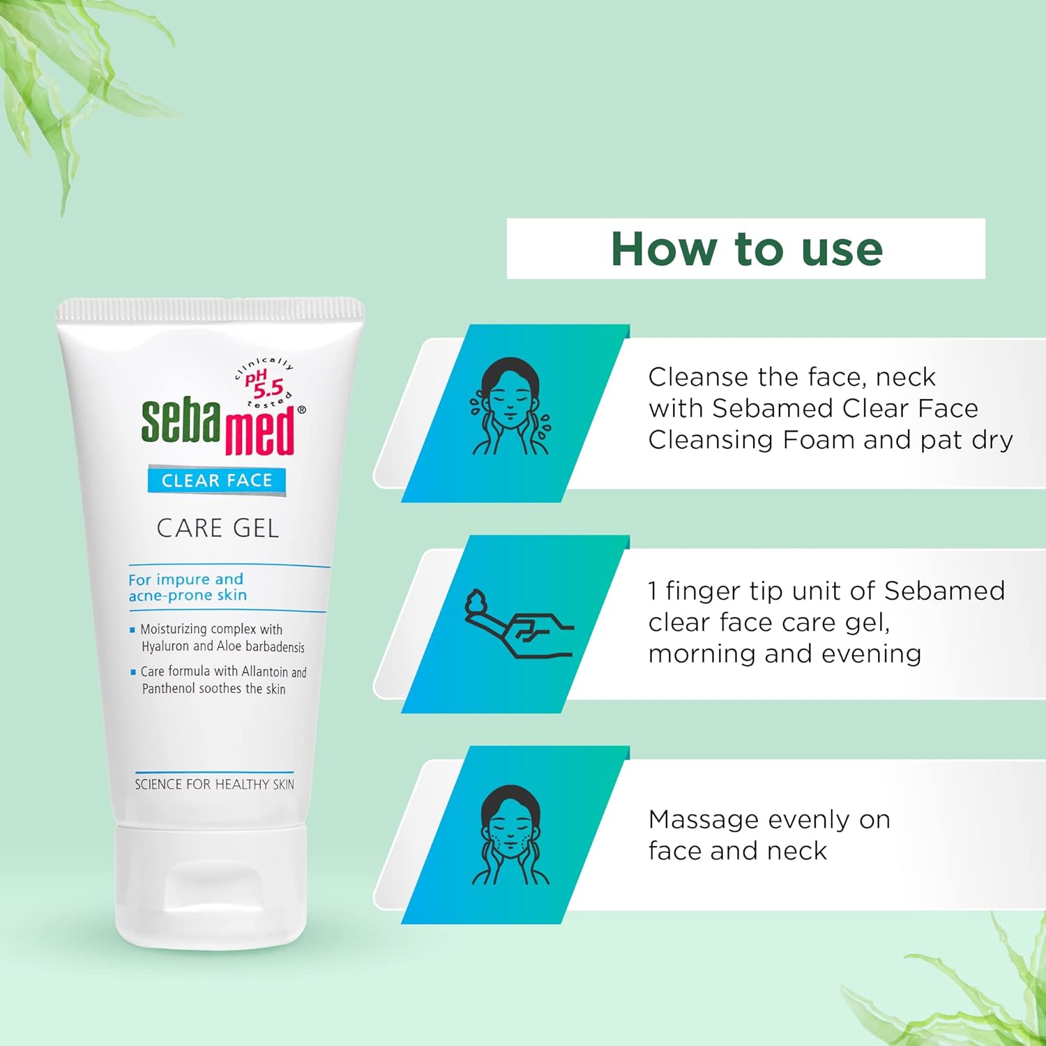 Sebamed Clear Face Care Gel 50 ml