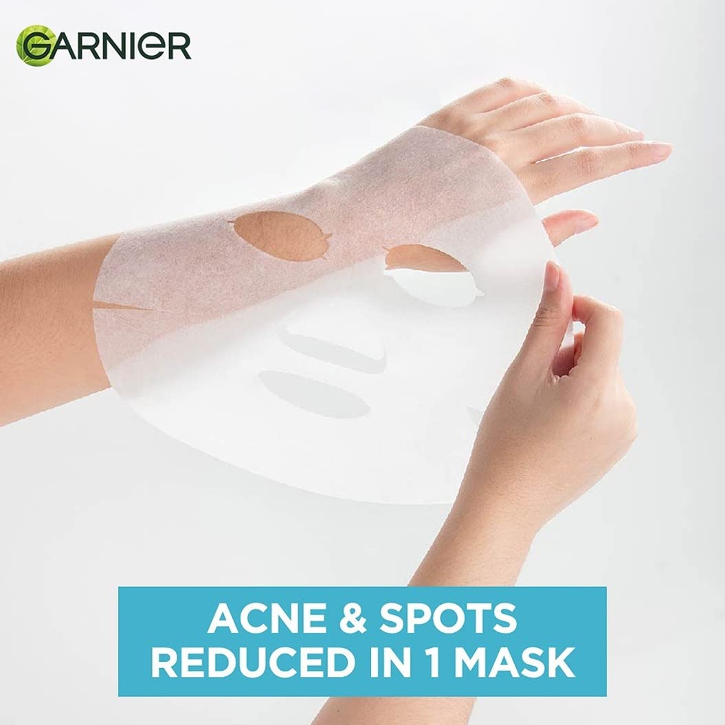 Garnier Bright Complete Anti Pimple Sheet Mask - 23 gm
