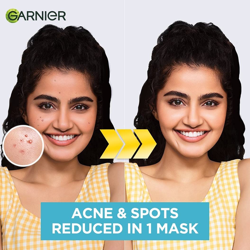 Garnier Bright Complete Anti Pimple Sheet Mask - 23 gm