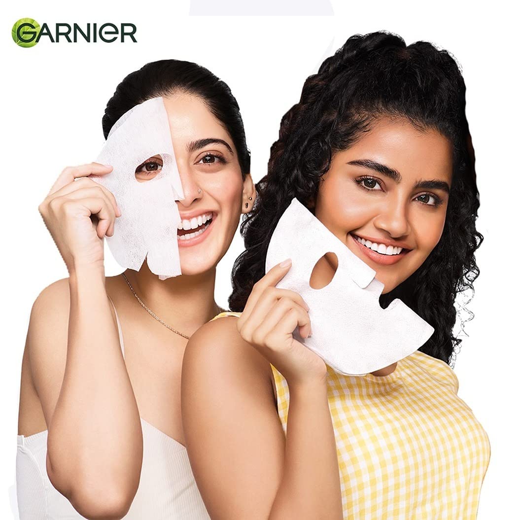Garnier Bright Complete Anti Pimple Sheet Mask - 23 gm
