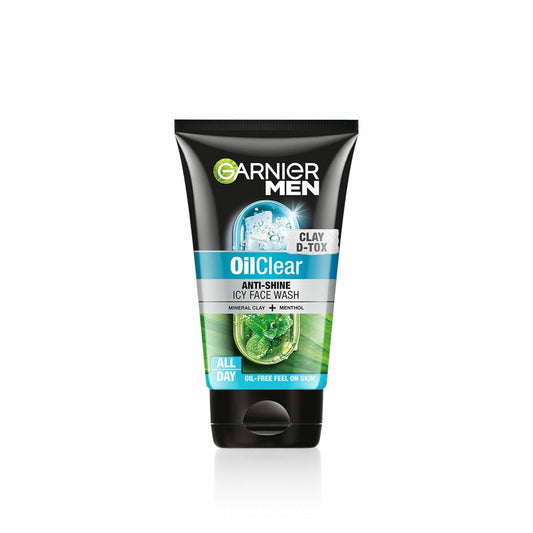 Garnier Men Oil Clear Clay D - Tox Facewash - 150 gm