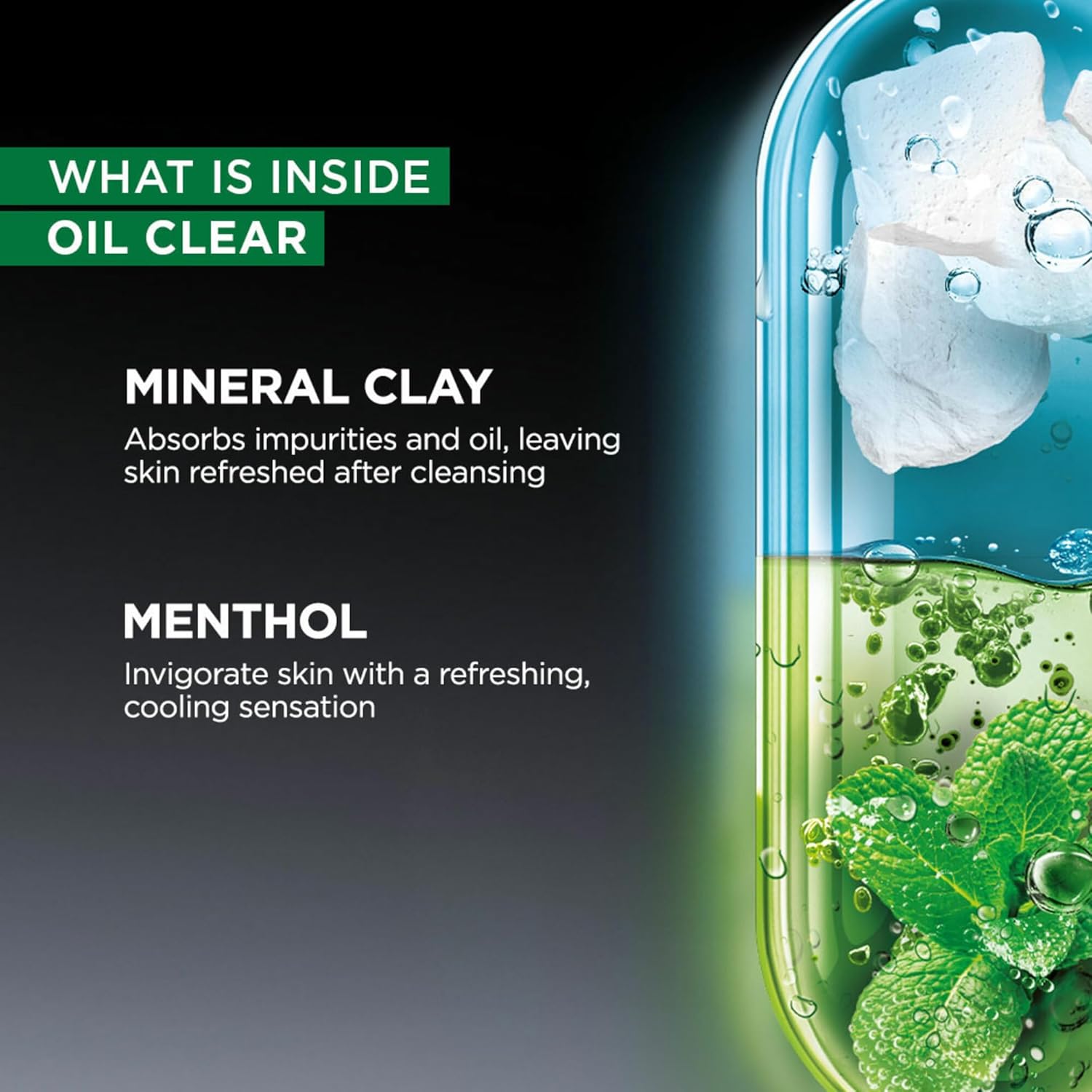 Garnier Men Oil Clear Clay D - Tox Facewash - 150 gm