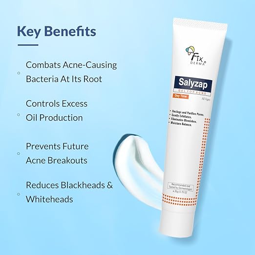 Fixderma Salyzap Day Time Gel - 20 gm