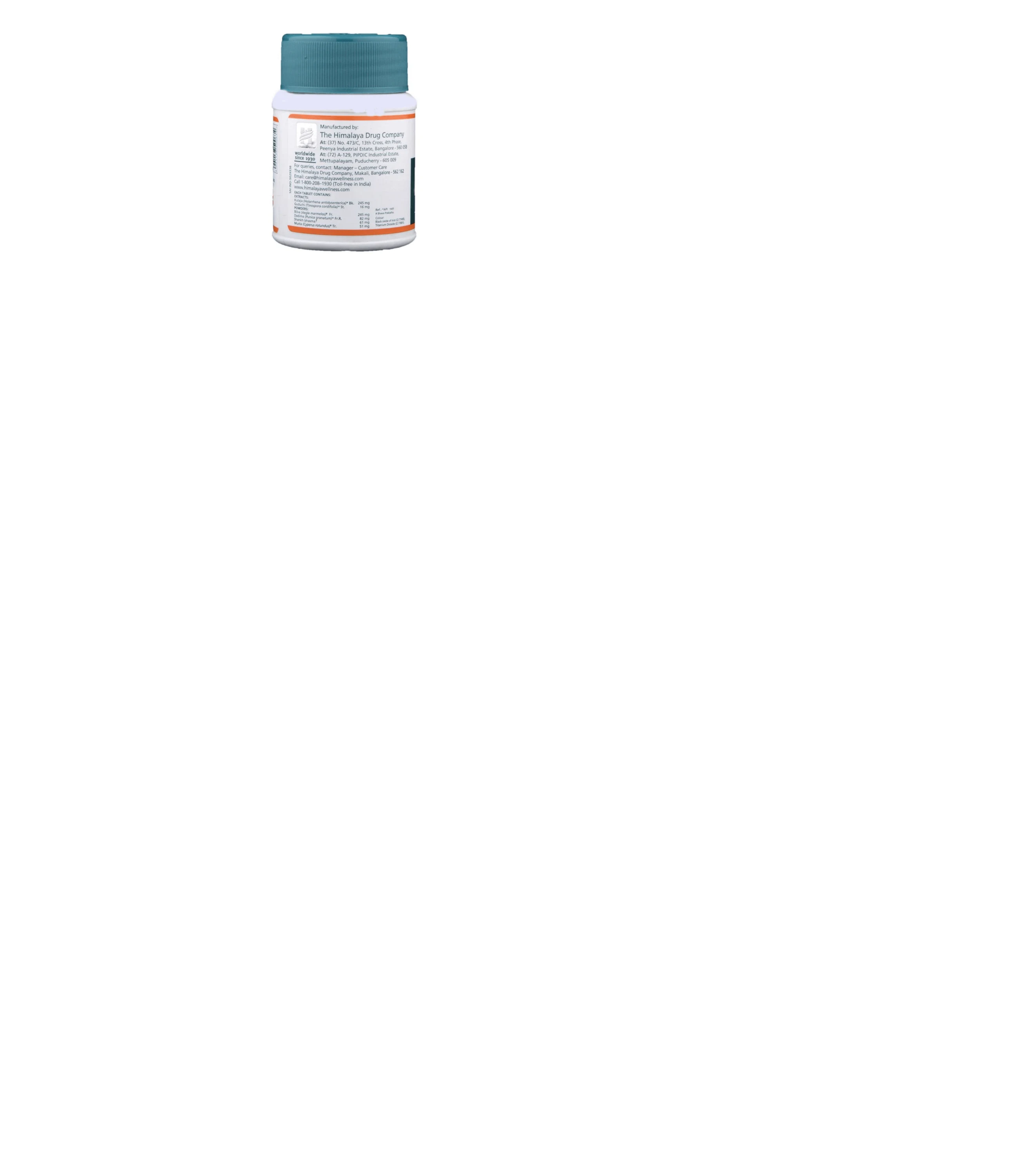Himalaya Herbals - Diarex Tablets - Pack of 1 - 30 tabs