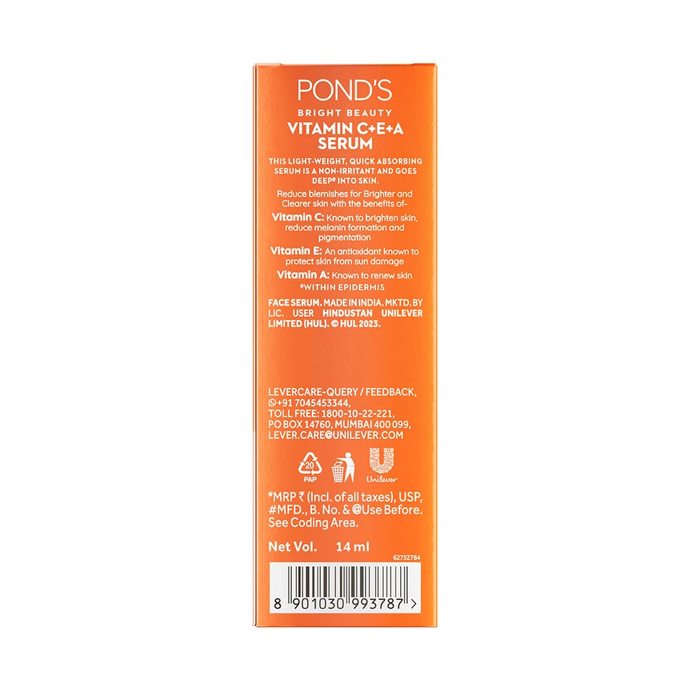 Ponds Bright Beauty 12% Vit C+E+A Serum - 14 ml